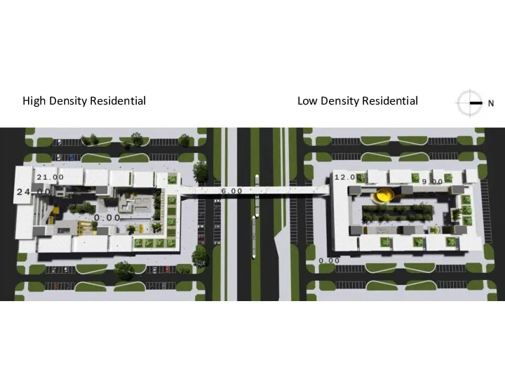 High Density Residential Low Density Residential