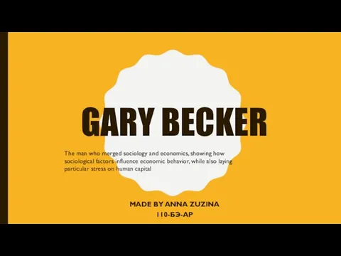 Gary Becker