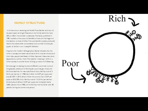 FAMILY STRUCTURE In his lecture on receiving the Nobel Prize,