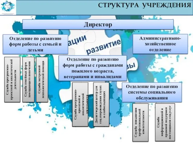 Директор Отделение по развитию форм работы с семьей и детьми