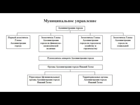 Муниципальное управление