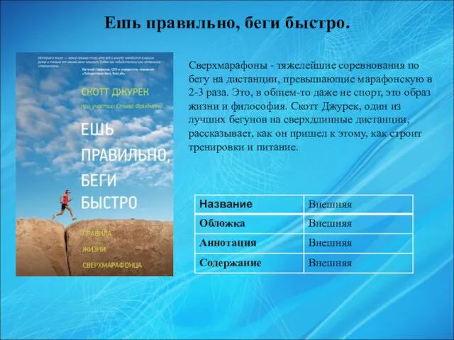 Ешь правильно, беги быстро. Сверхмарафоны - тяжелейшие соревнования по бегу на дистанции, превышающие