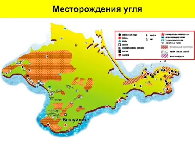 Месторождения угля Бешуйское