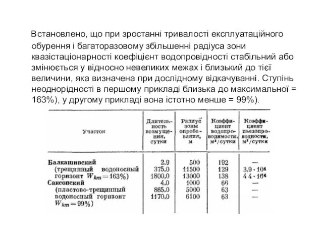 Встановлено, що при зростанні тривалості експлуатаційного обурення і багаторазовому збільшенні