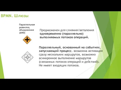 Параллельный, основанный на событиях, запускающий процесс. возможна активация сразу нескольких