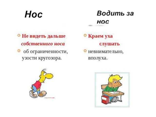 Нос Водить за нос