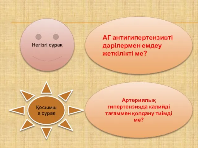 АГ антигипертензивті дәрілермен емдеу жеткілікті ме? Артериялық гипертензияда калийді тағаммен