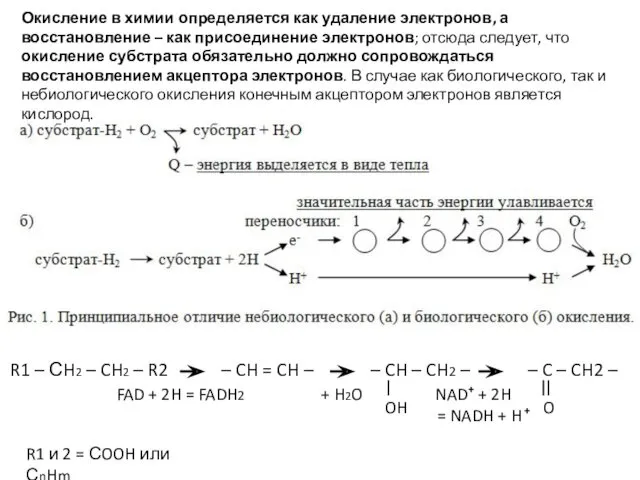 Окисление в химии определяется как удаление электронов, а восстановление – как присоединение электронов;