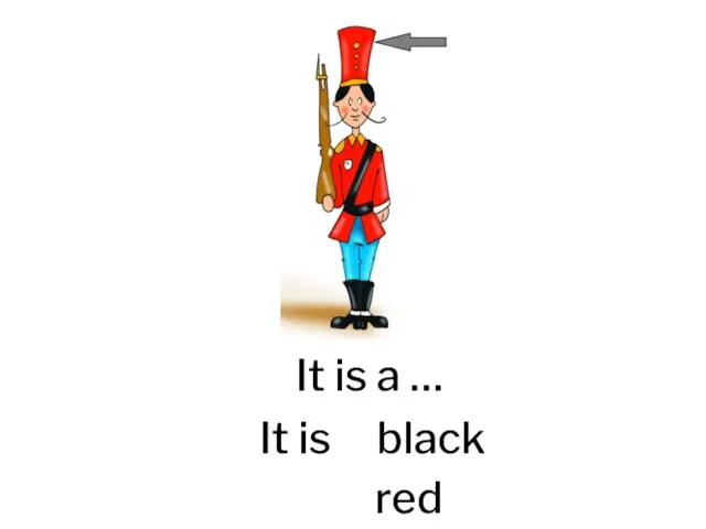 It is a … It is black red