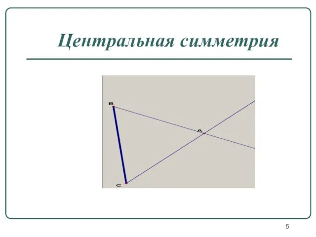 Центральная симметрия