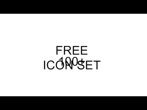 FREE ICON SET 100+
