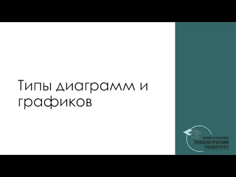 Типы диаграмм и графиков