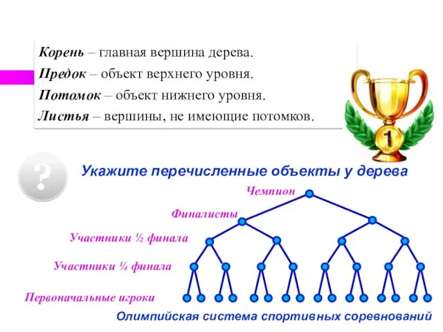 Чемпион Финалисты Участники ½ финала Участники ¼ финала Первоначальные игроки