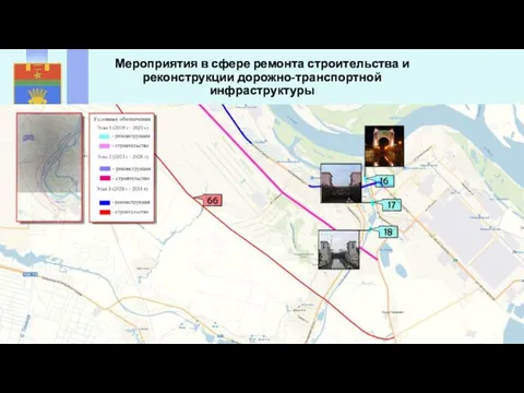 Мероприятия в сфере ремонта строительства и реконструкции дорожно-транспортной инфраструктуры