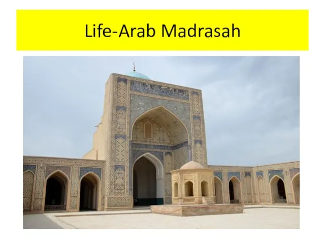 Life-Arab Madrasah
