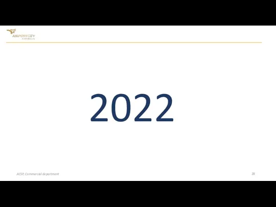 2022 ACSP, Commercial department