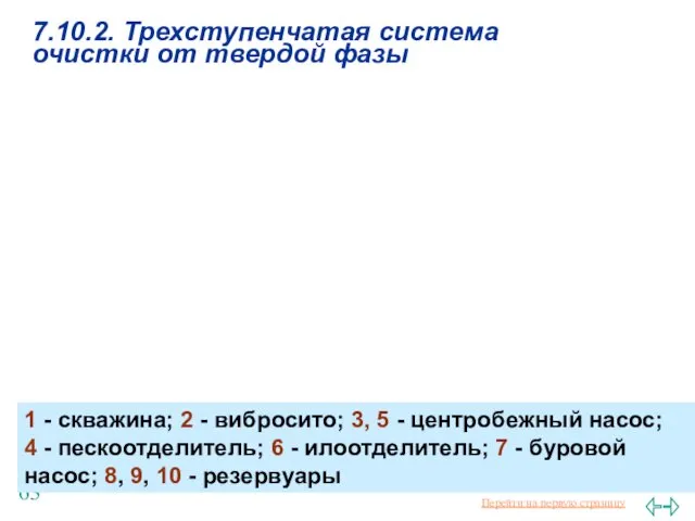 Балаба В.И. 7.10.2. Трехступенчатая система очистки от твердой фазы 1