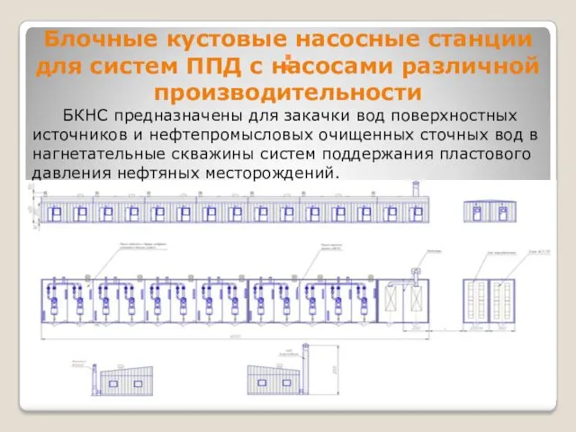 : Блочные кустовые насосные станции для систем ППД с насосами