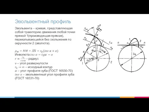 Эвольвентный профиль