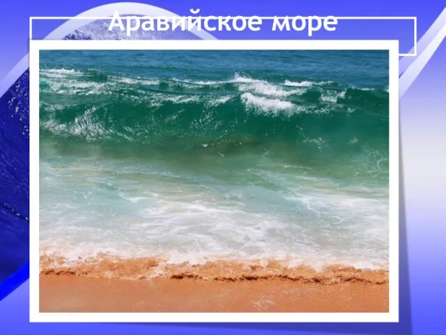 Аравийское море