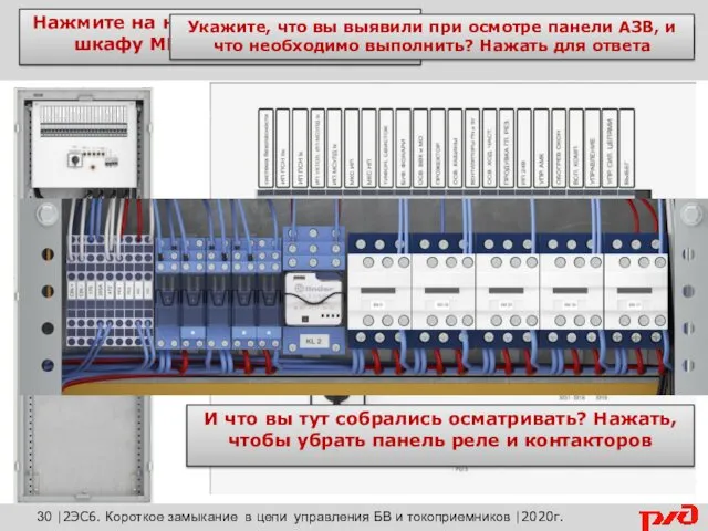 Возврат к расположению оборудования На панели АЗВ все в порядке