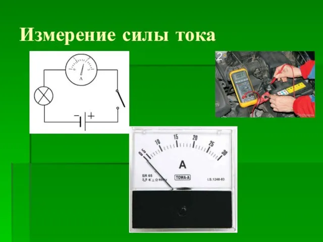 Измерение силы тока