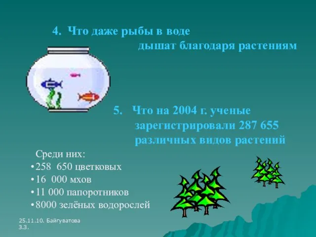 25.11.10. Байгуватова З.З. 4. Что даже рыбы в воде дышат