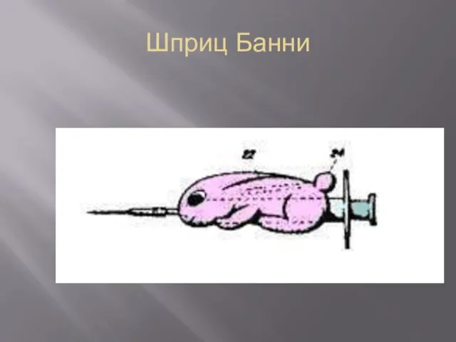 Шприц Банни