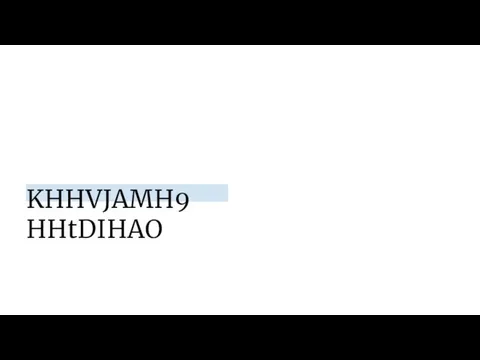 KHHVJAMH9 HHtDIHAO
