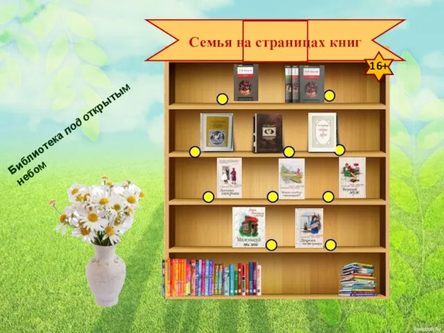 Семья на страницах книг 16+ Библиотека под открытым небом