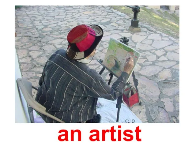 an artist