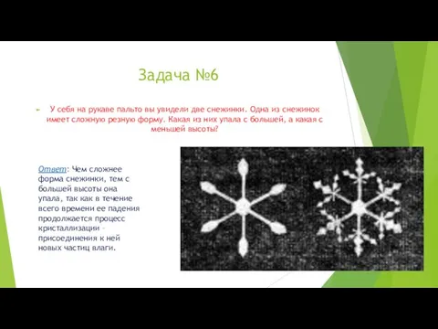 Задача №6 У себя на рукаве пальто вы увидели две