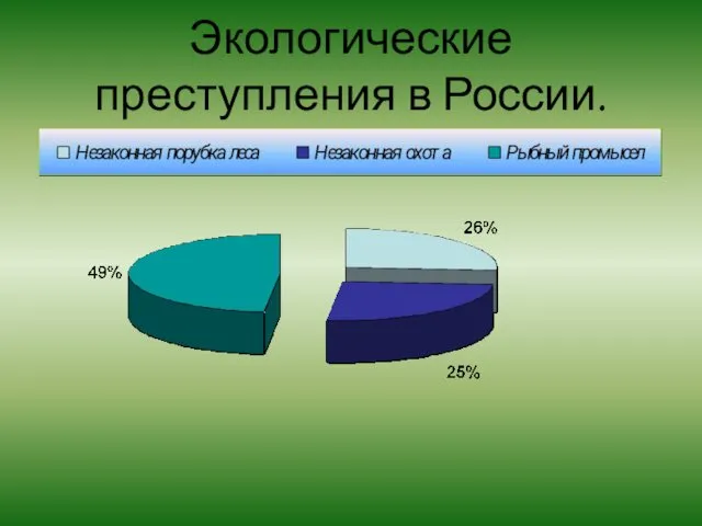 Экологические преступления в России.