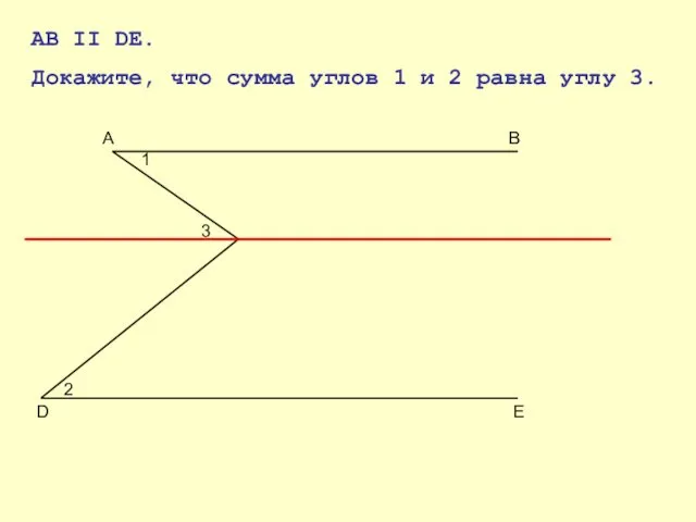 А В D E 1 2 3 АВ II DE.