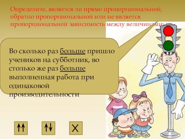 Определите, является ли прямо пропорциональной, обратно пропорциональной или не является