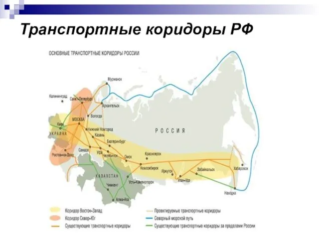 Транспортные коридоры РФ