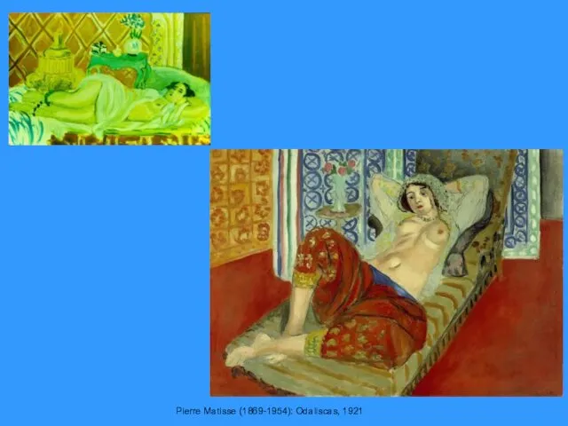 Pierre Matisse (1869-1954): Odaliscas, 1921