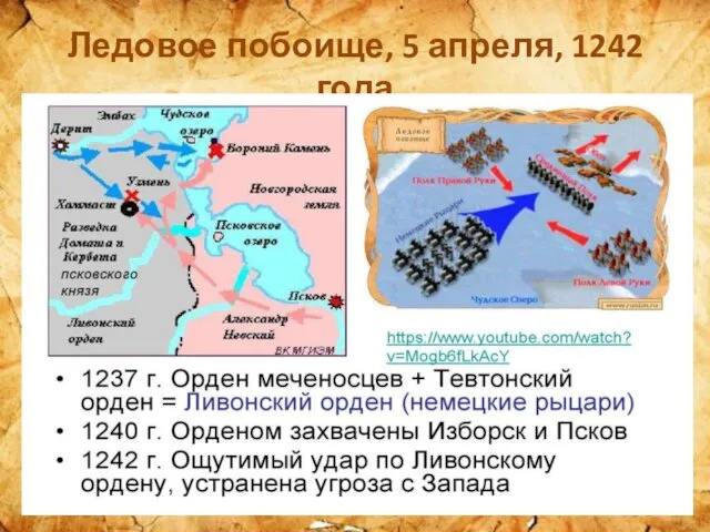 Ледовое побоище, 5 апреля, 1242 года