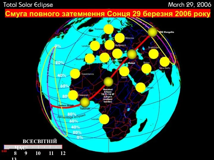 8 9 10 11 12 13 ВСЕСВІТНІЙ ЧАС