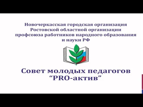 Совет молодых педагогов PRO-актив