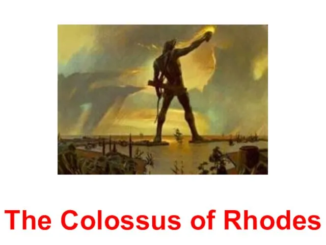 The Colossus of Rhodes