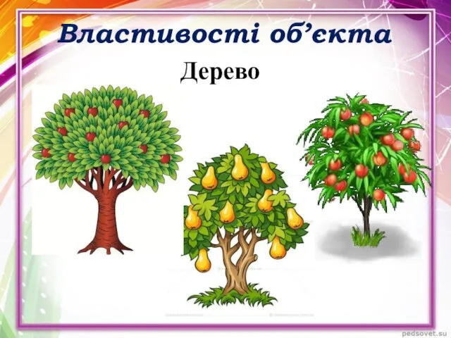 Властивості об’єкта Дерево