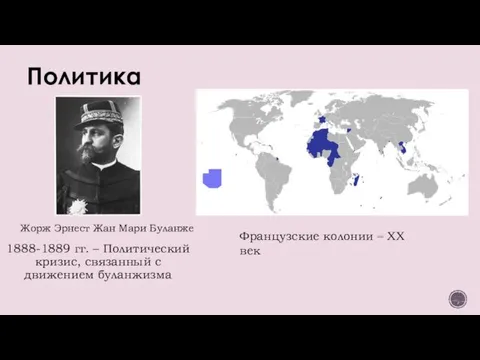 Политика 1888-1889 гг. – Политический кризис, связанный с движением буланжизма