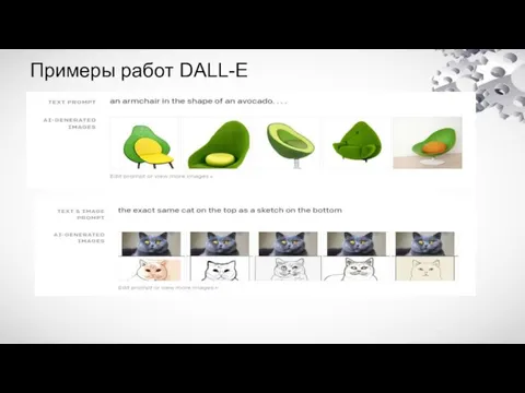 Примеры работ DALL-E