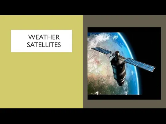 WEATHER SATELLITES