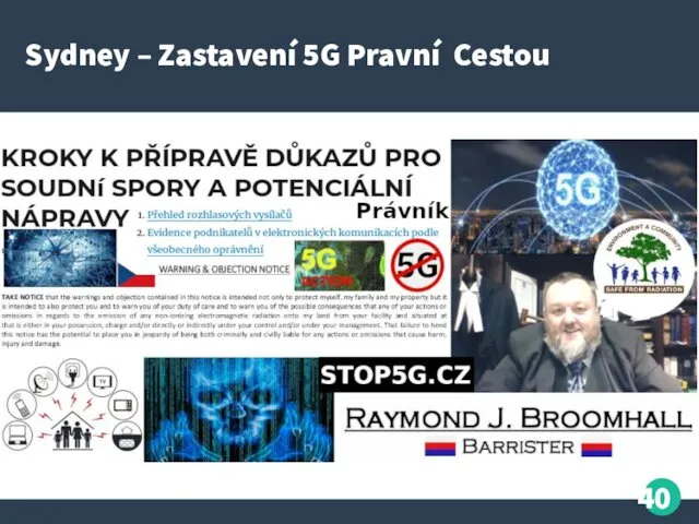 Sydney – Zastavení 5G Pravní Cestou