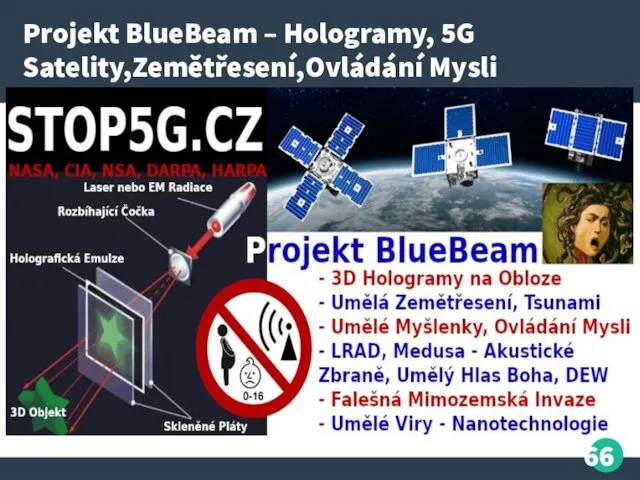 Projekt BlueBeam – Hologramy, 5G Satelity,Zemětřesení,Ovládání Mysli