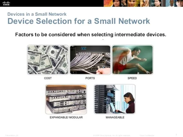 Devices in a Small Network Device Selection for a Small