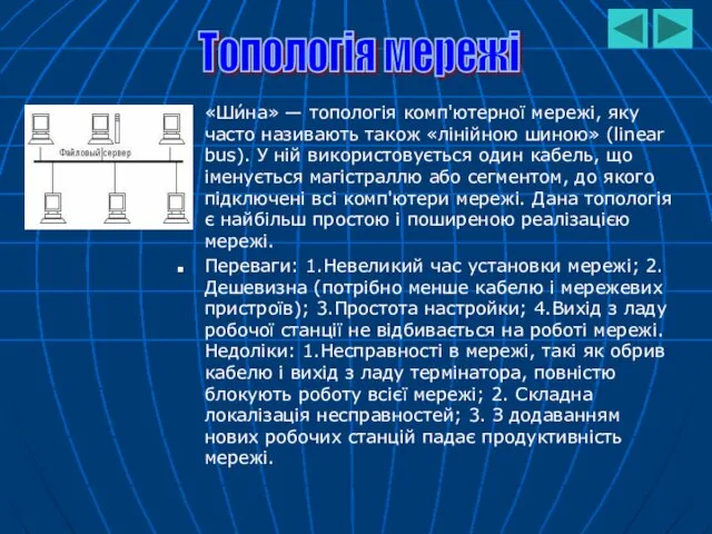 «Ши́на» — топологія комп'ютерної мережі, яку часто називають також «лінійною