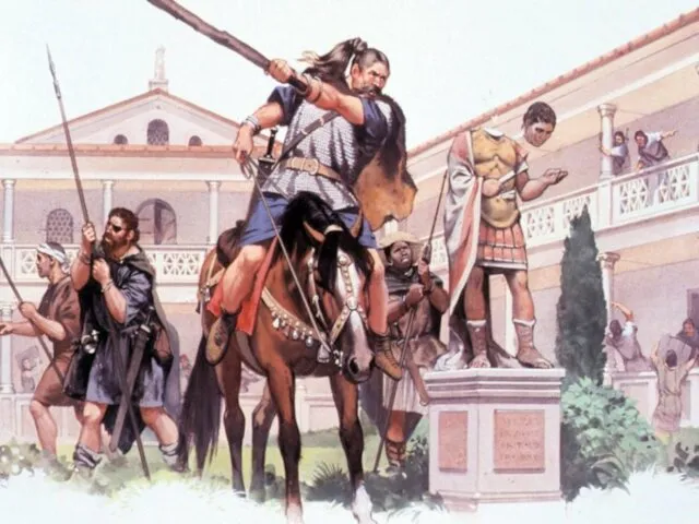 Падение Западной Римской империи В 410 году готы захватили Рим. Вечный город пал.